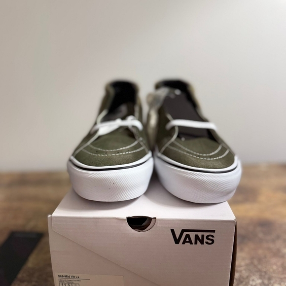 JJJJOUND X VANS SK8 MID US 11.5M GREEN - Picture 4 of 6